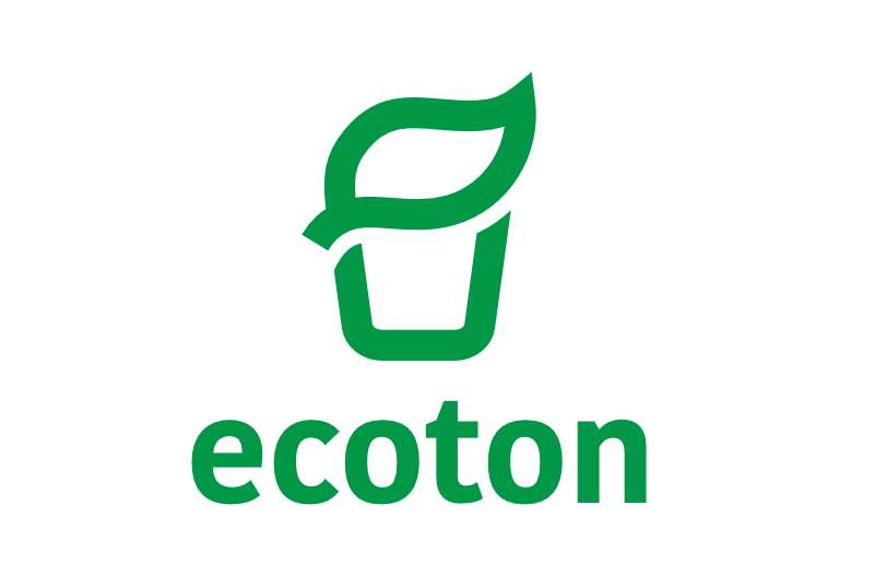 Логотип виробника паперових кришочок ЕКОТОН