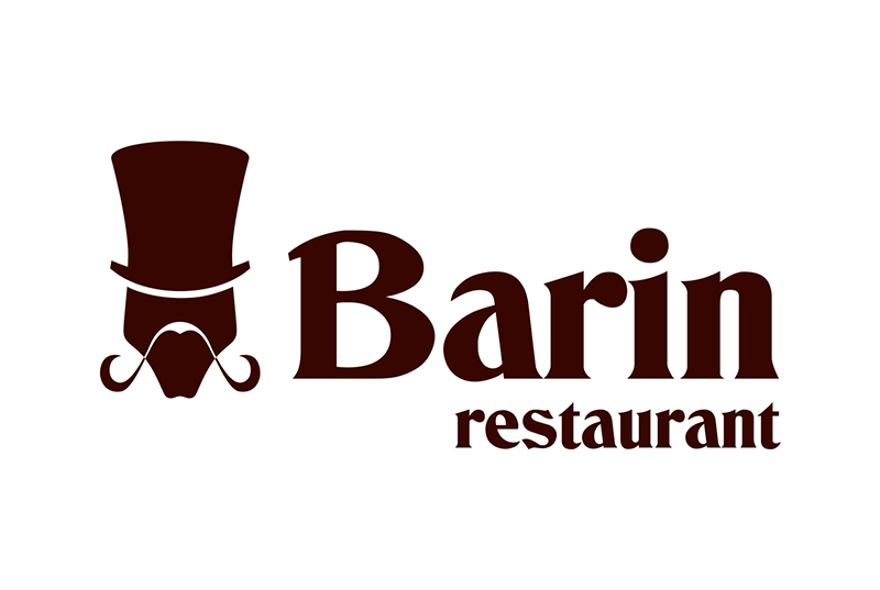 Логотип ресторана Барін